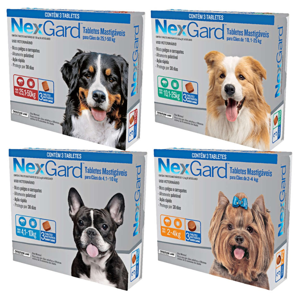 NexGard 3 Tabletes para Cães Pequenos e Grandes — Informática