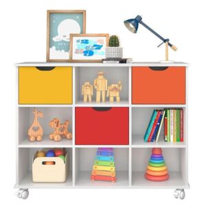 Nicho Organizador 3 Gavetas Branco Color Qmovi