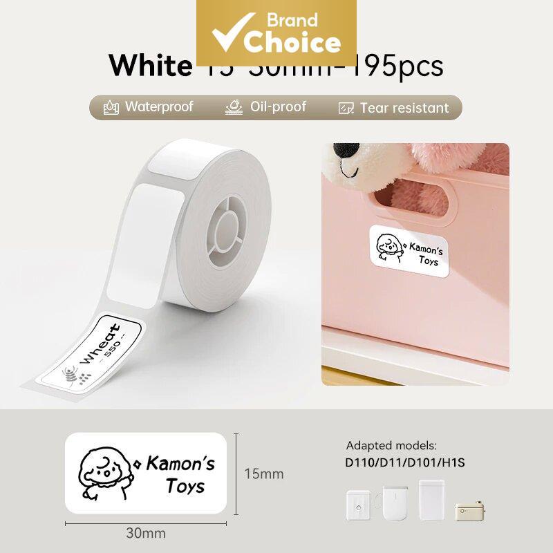 Niimbot Etiqueta Térmica De Papel Rolo De Etiquetas Adesivas À Prova — Informática