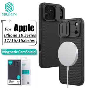 Nillkin Capa Magnética De Luxo Para iPhone 18 Pro Max 17 Air 15 De