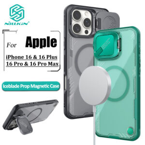 Nillkin Capa Magnética Transparente Para iPhone 16 Pro Max 16 Capas