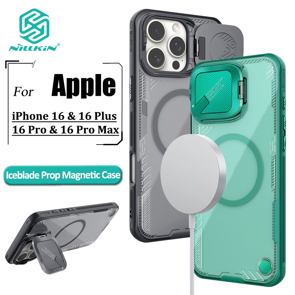 Nillkin Capa Magnética Transparente Para iPhone 16 Pro Max 16 Capas
