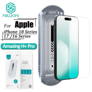 Nillkin H Pro Vidro Temperado Para iPhone 18 Max 17 Ar 16 Fácil
