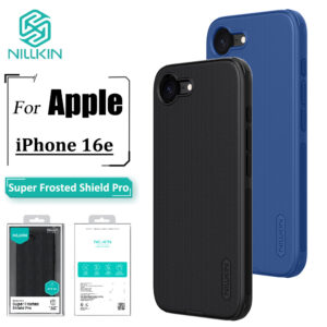 Nillkin Para iPhone 16e 17e Caso Super Frosted Shield Pro Anti