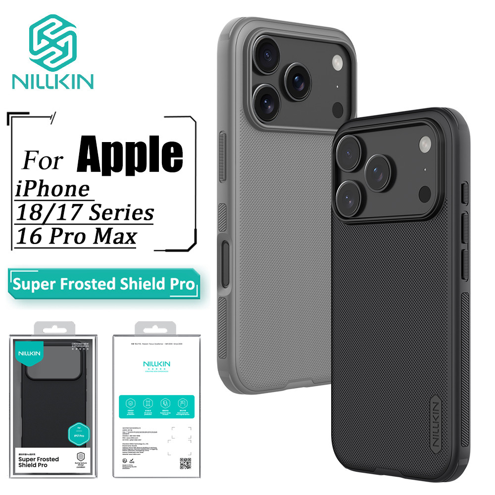 Nillkin Shield Pro Case Para iPhone 18 Max 17 16 15 14 17e 16e Air