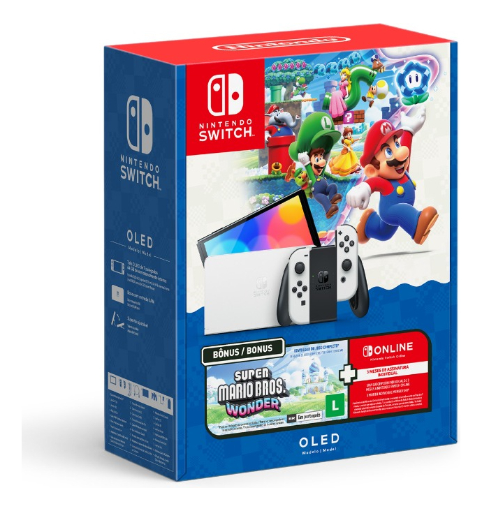 Nintendo Switch Console OLED 64gb — Games