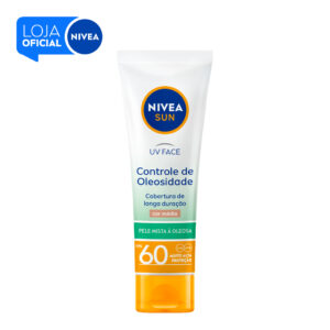 Nivea Sun Protetor Solar UV Face Controle de Oleosidade Cor Média Fps