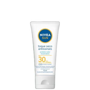 Nivea Sun Toque Seco Antissinais Fps 30 Protetor Solar Facial 40ml