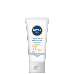 Nivea Sun Toque Seco Antissinais Fps 70 Protetor Solar Facial 40ml