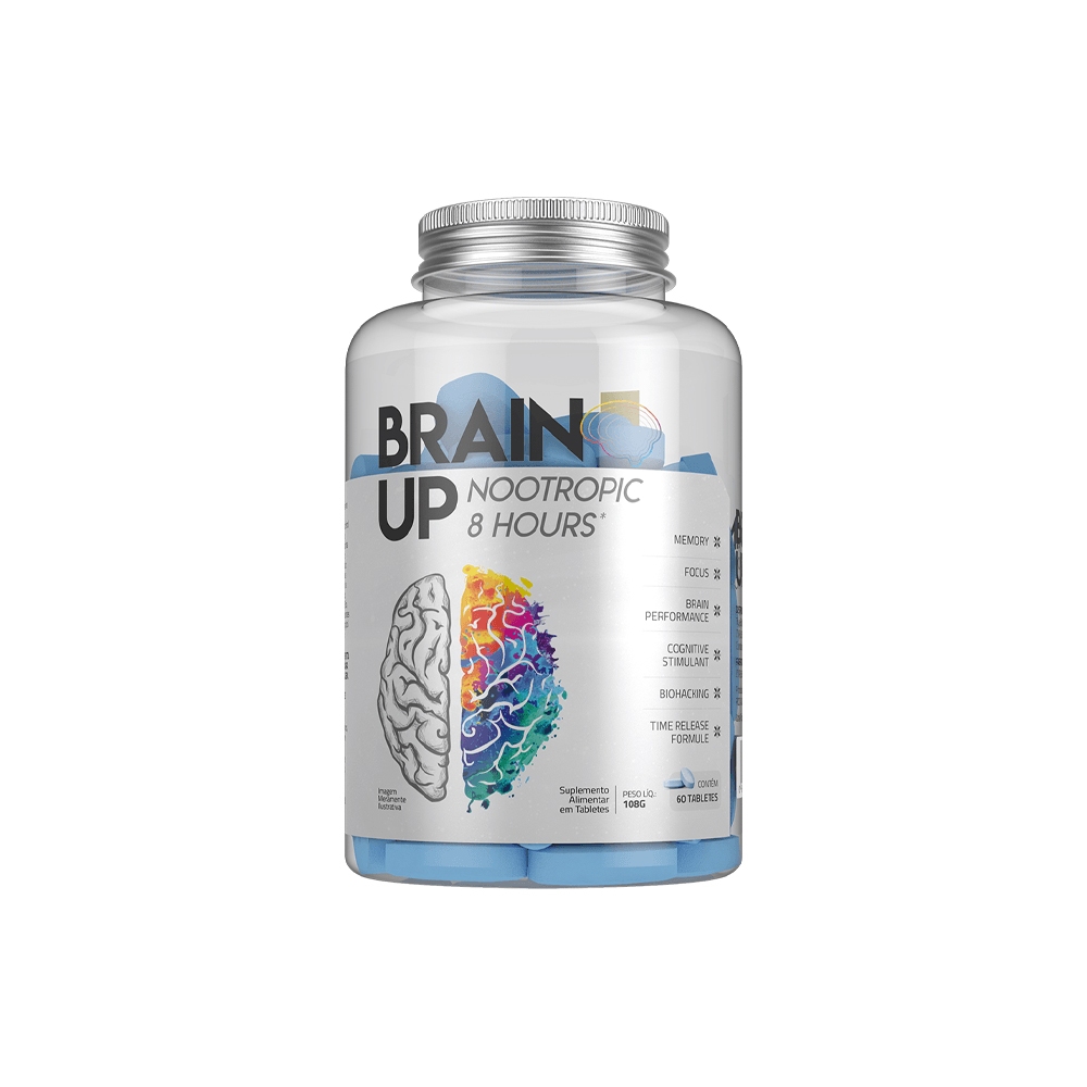Nootrópico Brain Up 60 Tabletes True Source