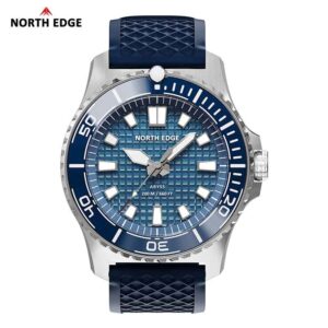North Edge Abyss Relógio Movido A Energia Solar Para Homens Caixa De