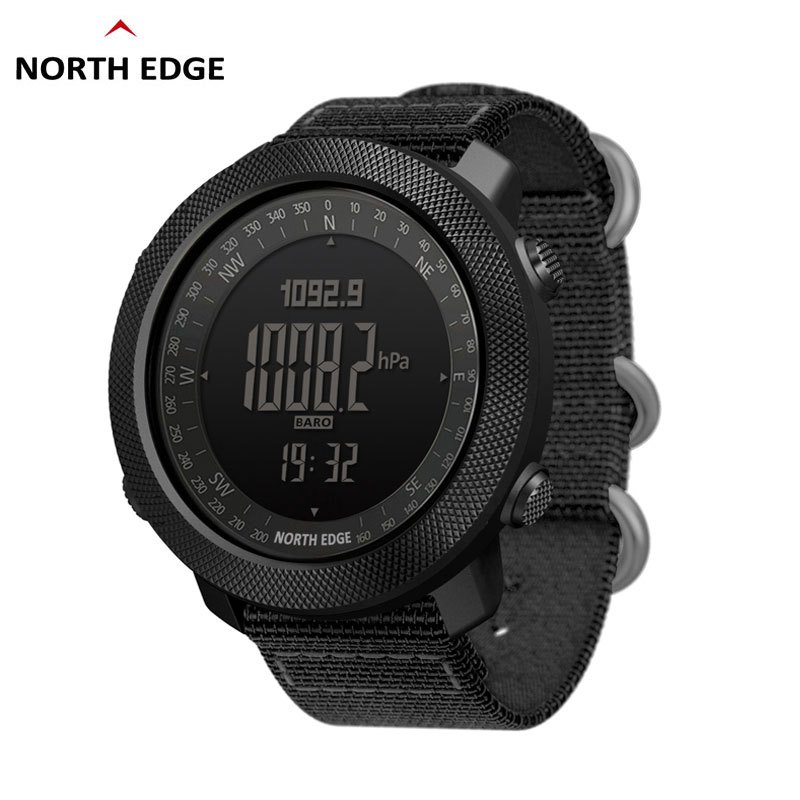 North Edge APACHE3 Relógio Masculino Tático Digital Militar Bússola