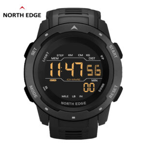 North Edge Mars watch Shockproof For Men Relógios Esportivos Digitais