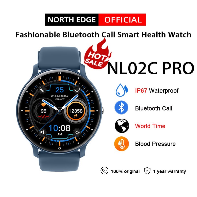 North Edge NL02C Pro 2026 Novo Smartwatch Para Homens E Mulheres