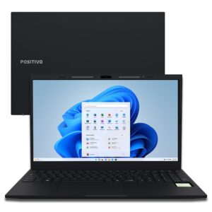 Notebook Positivo Vision R15M Amd® Ryzen Windows 11 8GB RAM 512GB SSD