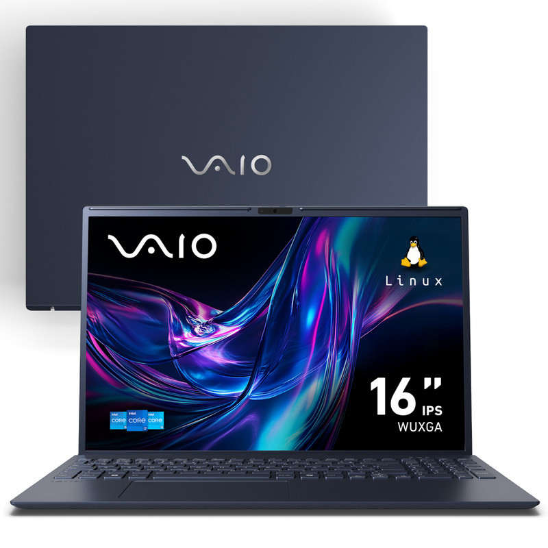 Notebook Vaio FE 16 Intel Core i3 1315U 8GB 256GB SSD Linux 16" — Informática