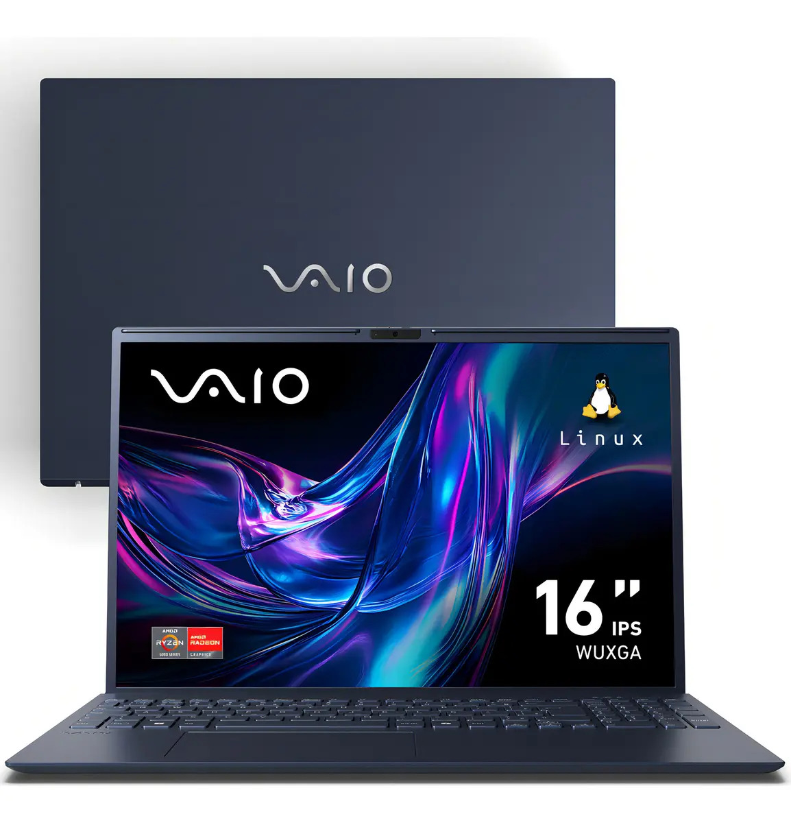 Notebook Vaio Fe16 Amd Ryzen 7-5825u Linux 16gb RAM 512gb Ssd Wi-Fi 6 — Informática