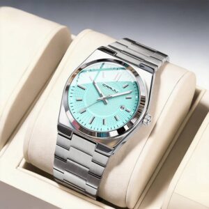 Novo Relógio Masculino Crrju Moda Pulseira De Aço Inoxidável Mãos — Relógios e Óculos
