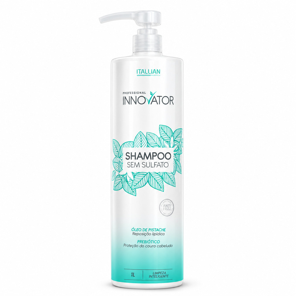 Novo Shampoo Sem Sulfato Innovator Itallian 1l