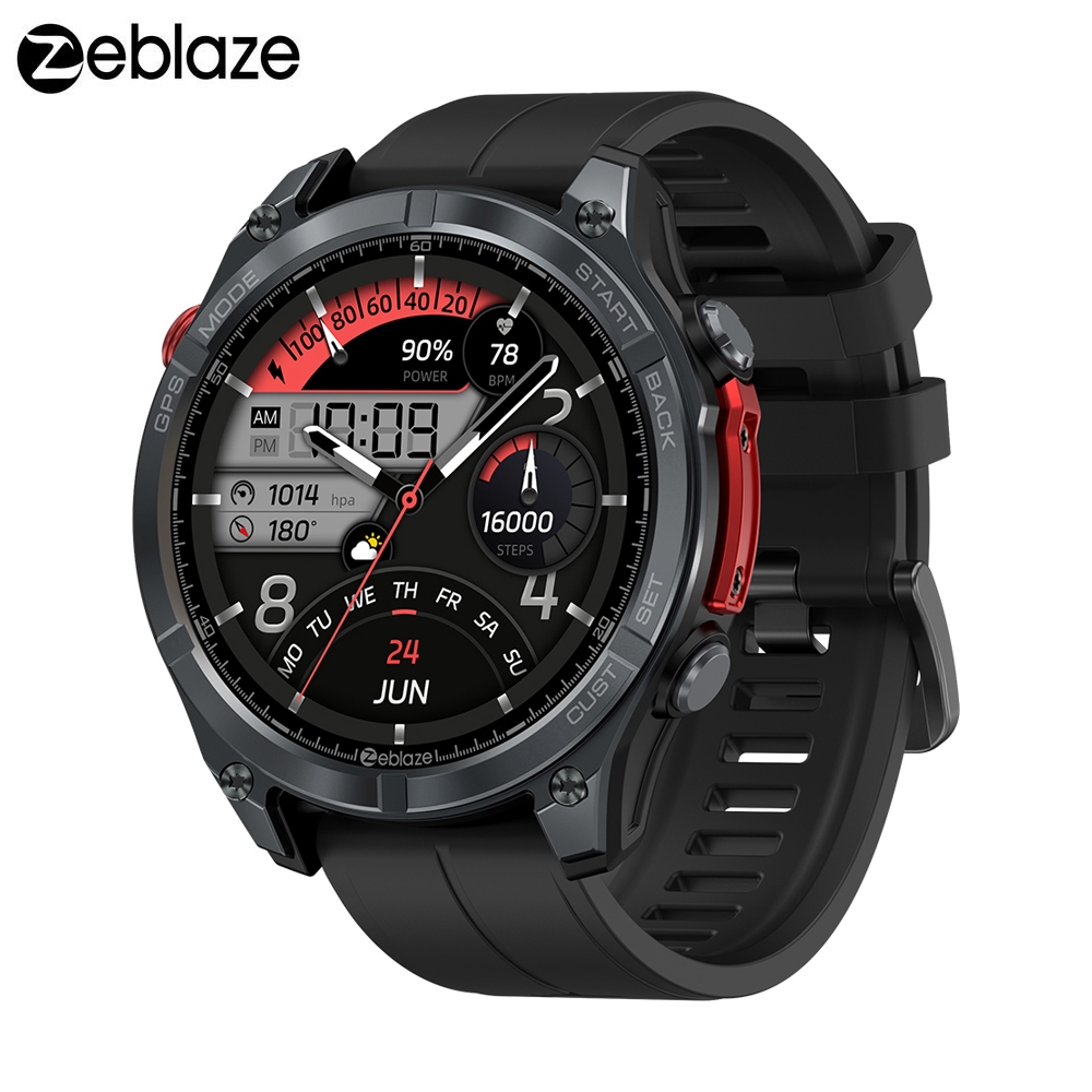 Novo Zeblaze Stratos 4 Smartwatch com GPS mais de 170 modos