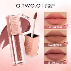 O.two.o Lip Primer Smooth Velete Matte Maquiagem De Batom Líquido À
