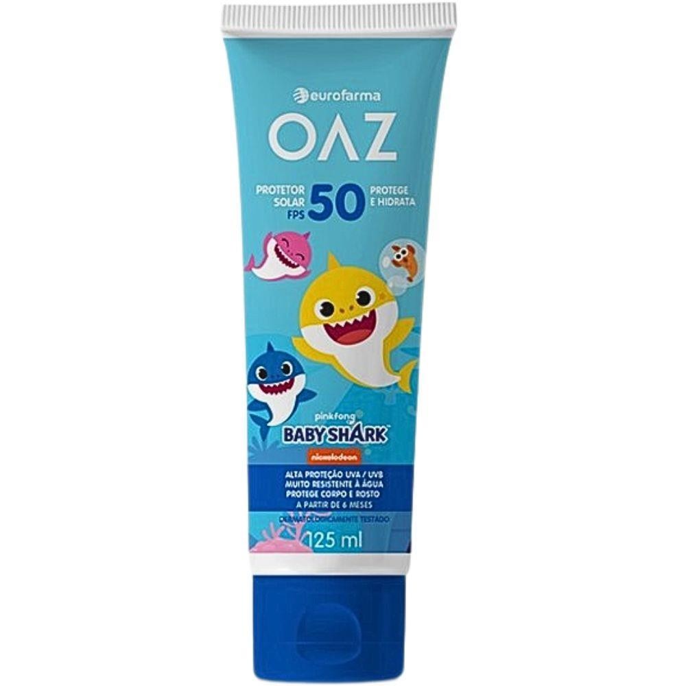 Oaz Protetor Solar Baby Shark Com 125ML