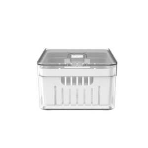 Organizador Clear Fresh com Cesto 2,2L Natural Ou Martiplast