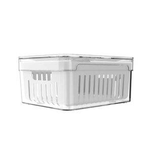 Organizador Clear Fresh com Cesto 2,2L Natural Ou