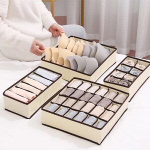Organizador De Roupas Íntimas Meias Dobrável Para Gavetas Organizador