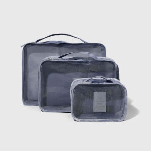 Organizador de Viagem Cinza Trip Organizer 3un