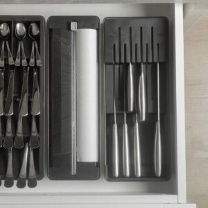 Organizador e cortador de rolos duplo Ou Linha Clear