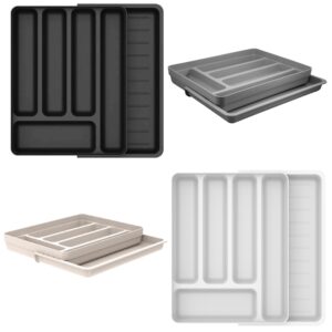 Organizador Extensível de Gavetas Porta Talheres Utensílios Cozinha
