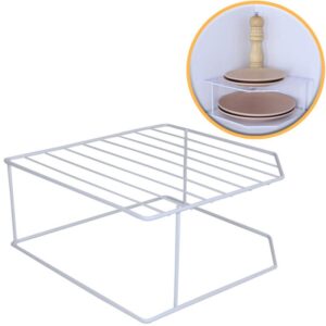 Organizador Porta Pratos Horizontal Viena 2 Níveis em Aço Bel