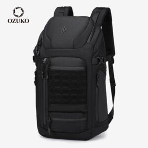 Ozuko Mochila De Grande Capacidade Fashion Muliti-Pockets Saco De