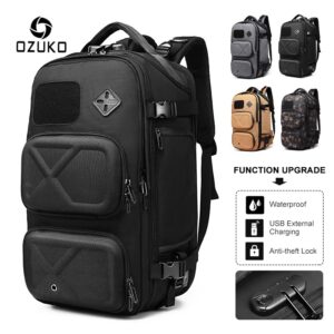Ozuko Mochila Impermeável De Grande Capacidade Para Exterior