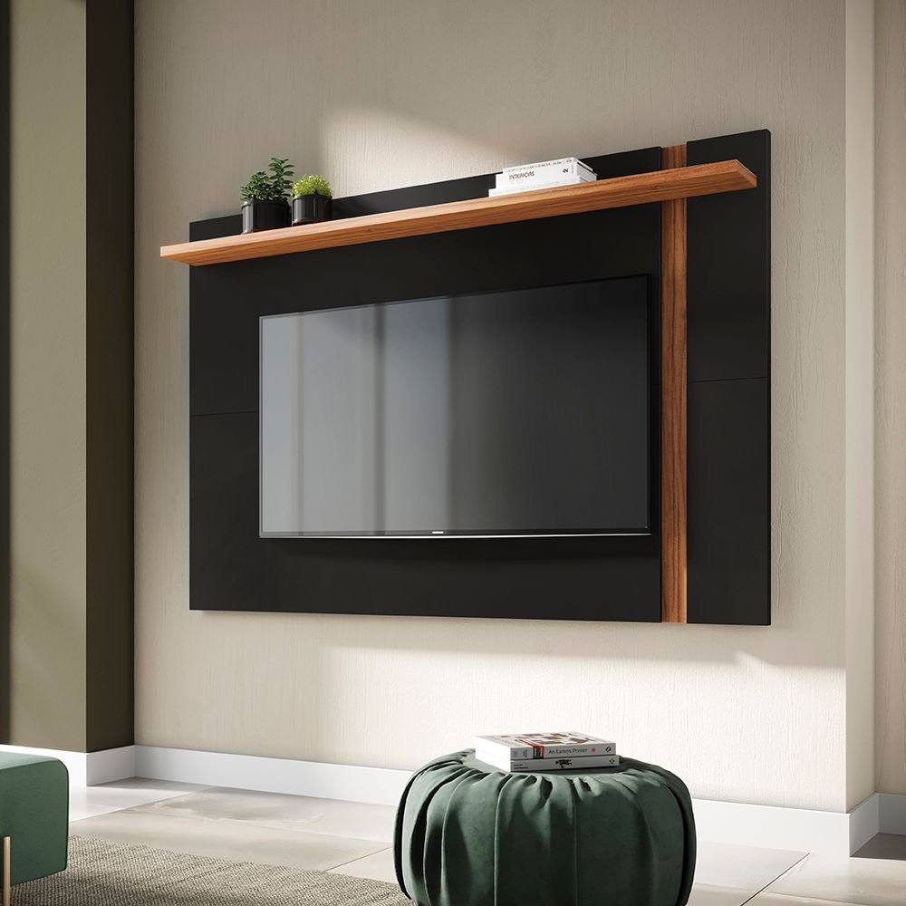 Painel Extensível para TV até 60 Polegadas 180CMX108CM 1 Prateleira