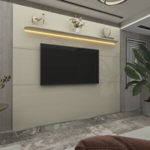 Painel para TV até 90 Polegadas 100% Mdf com LED 219CMX195CM 1