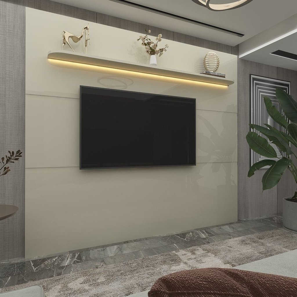 Painel para TV até 90 Polegadas 100% Mdf com LED 219CMX195CM 1
