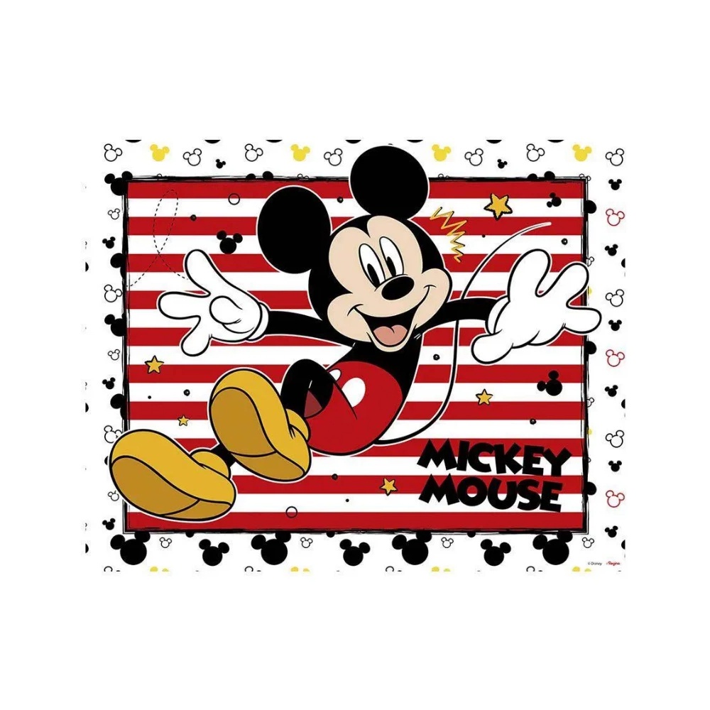 Painel Plástico Decorativo Festa Mickey Mouse 1 unidade Regina Festas