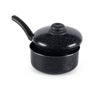 Panela Antiaderente Tampa De Alumínio 18cm Vermelho Nacional