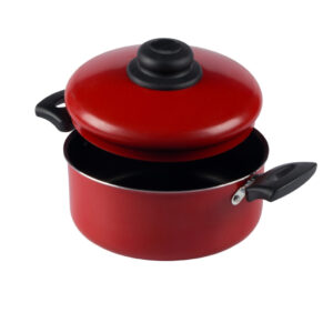 Panela Caçarola Antiaderente Com Tampa 18Cm 1,9L — Cozinha e Utensílios