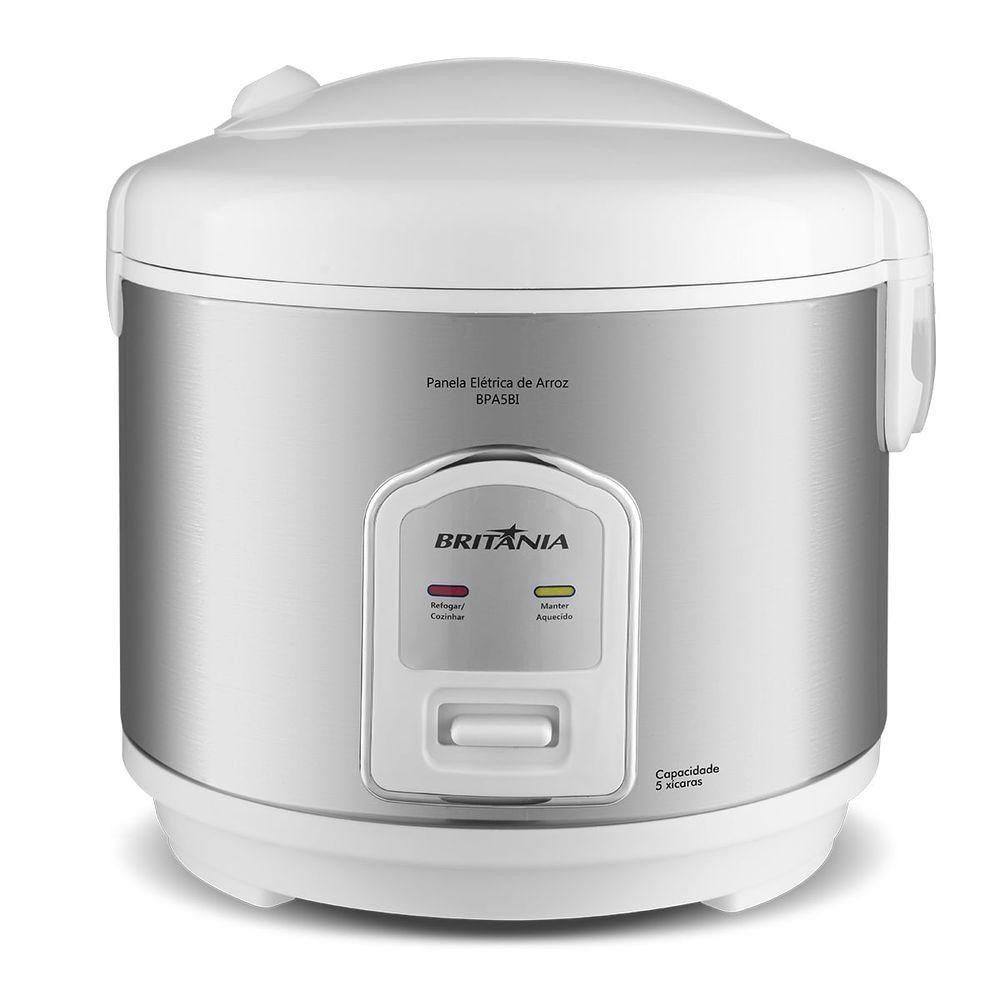 Panela De Arroz Britânia BPA5BI 5 Xícaras 220V — Cozinha e Utensílios