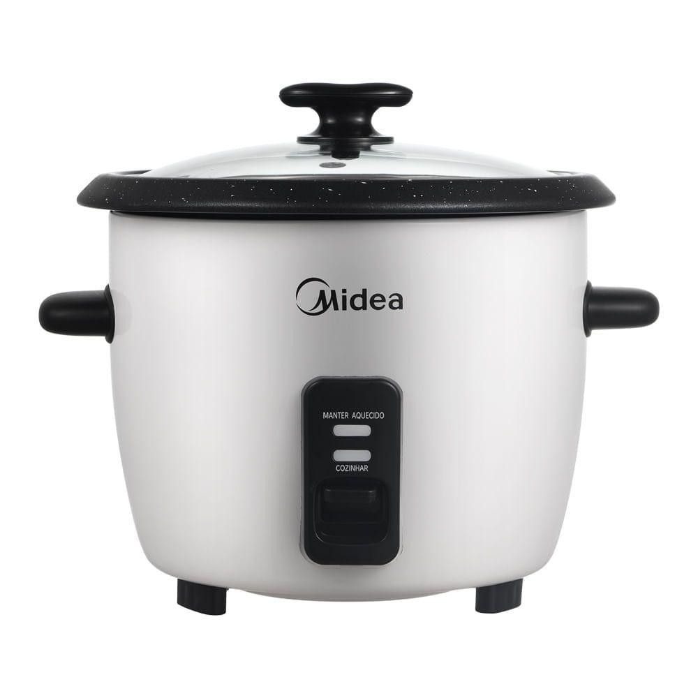 Panela De Arroz Elétrica Midea 2,5L Branca PAE25B1 110V — Cozinha e Utensílios