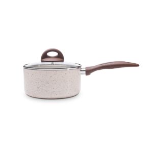 Panela De Indução Com Tampa Ceramic Life Brinox Granada 1,55 Litros Ø
