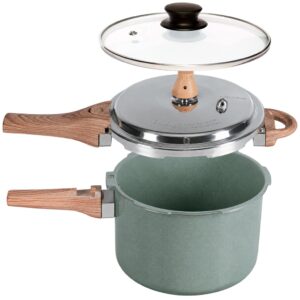 Panela de Pressão 4,2Lts 2 em 1 Brinox Ceramic Life Botanika com