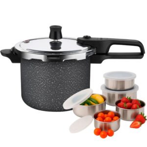 Panela de Pressão 4,5L Rochedo Segura Pro Stone Revestimento