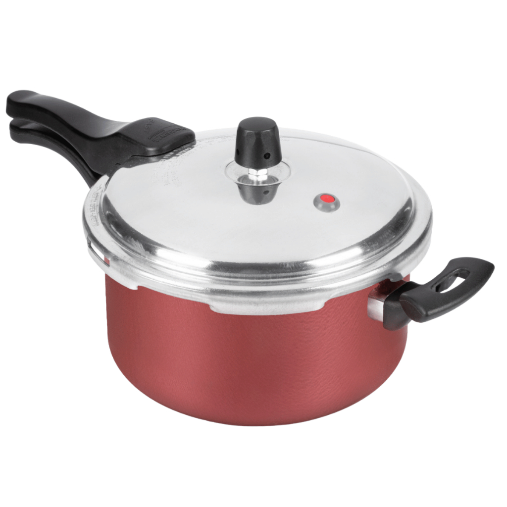 Panela De Pressão Antiaderente Fast 3L Cereja Nacional — Cozinha e Utensílios