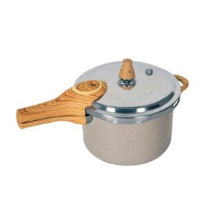 Panela de Pressão Brinox Ceramic Life Pressure Indução 4,2L Cor Areia