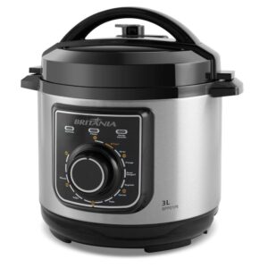 Panela de Pressão Britânia BPP01PI Multifuncional 3L