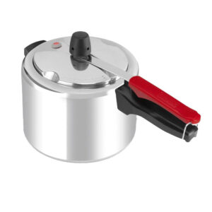 Panela de Pressão Clock Eco Polida com Fechamento Interno 4,5 litros